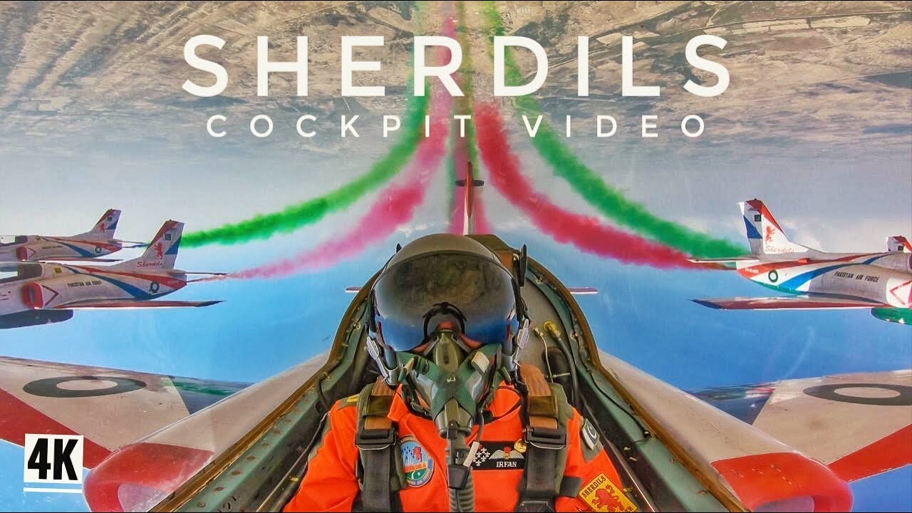 Sherdils GoPro 4K | PAF New Song 2020 | Shuja Haider - Allahu Akbar | PAF Aerobatics Team