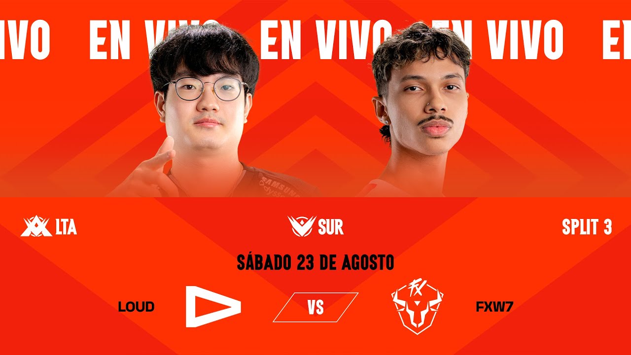 LOUD vs FXW7 | LTA SUR | Semana 5 - Día 1 Split 3 | Fase de eliminación (Bo5)