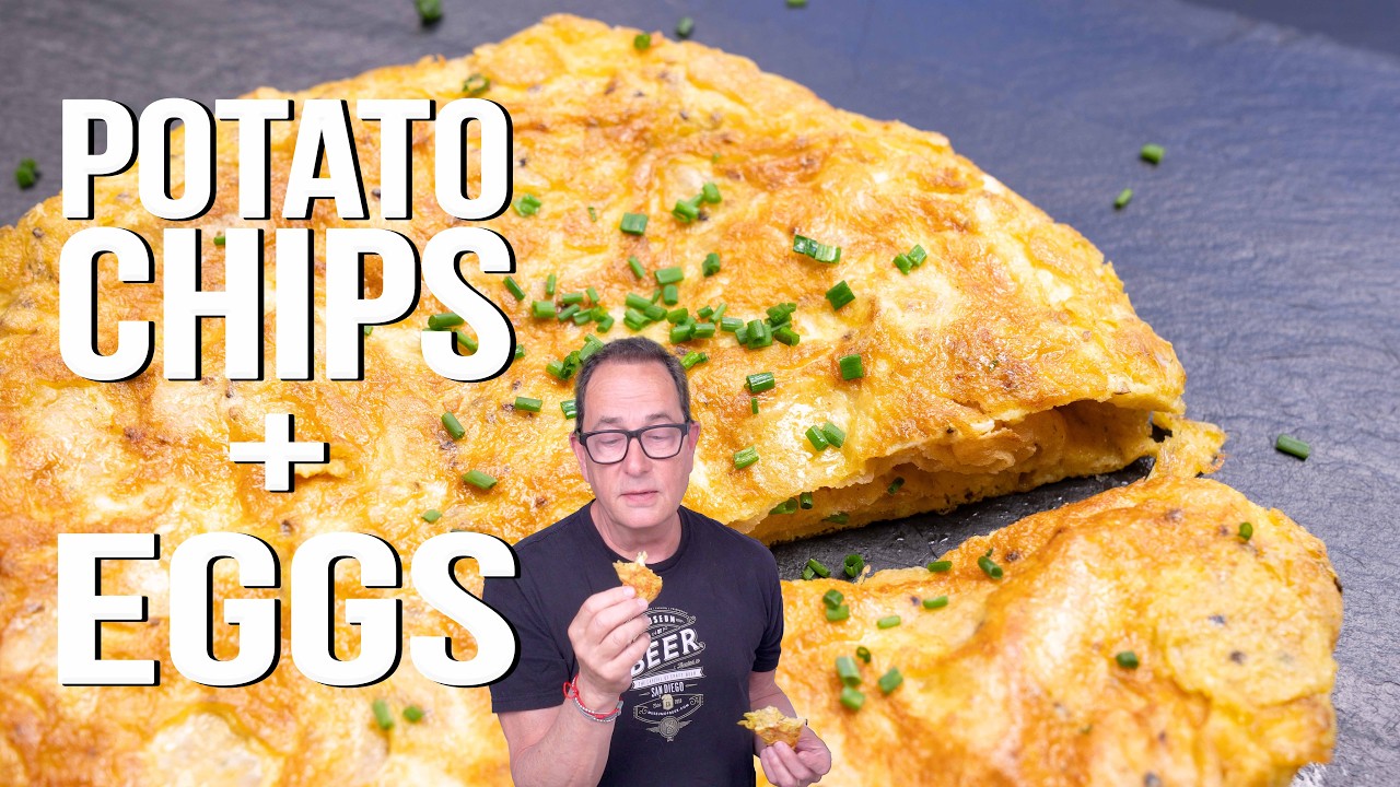 ALL YOU NEED ARE EGGS & POTATO CHIPS TO MAKE THIS INSANELY DELICIOUS BREAKFAST | SAM THE COOKING GUY