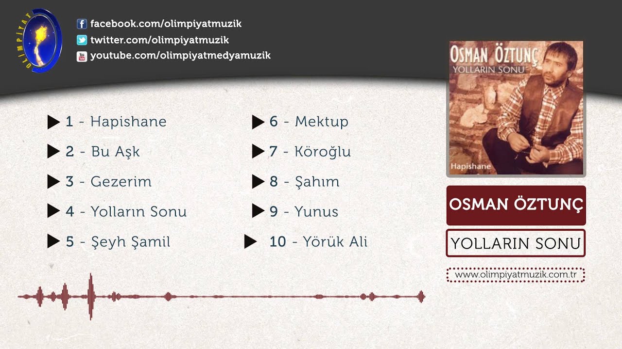 Osman &Ouml;ztun&ccedil; - Y&ouml;r&uuml;k Ali (Official Lyric Video)