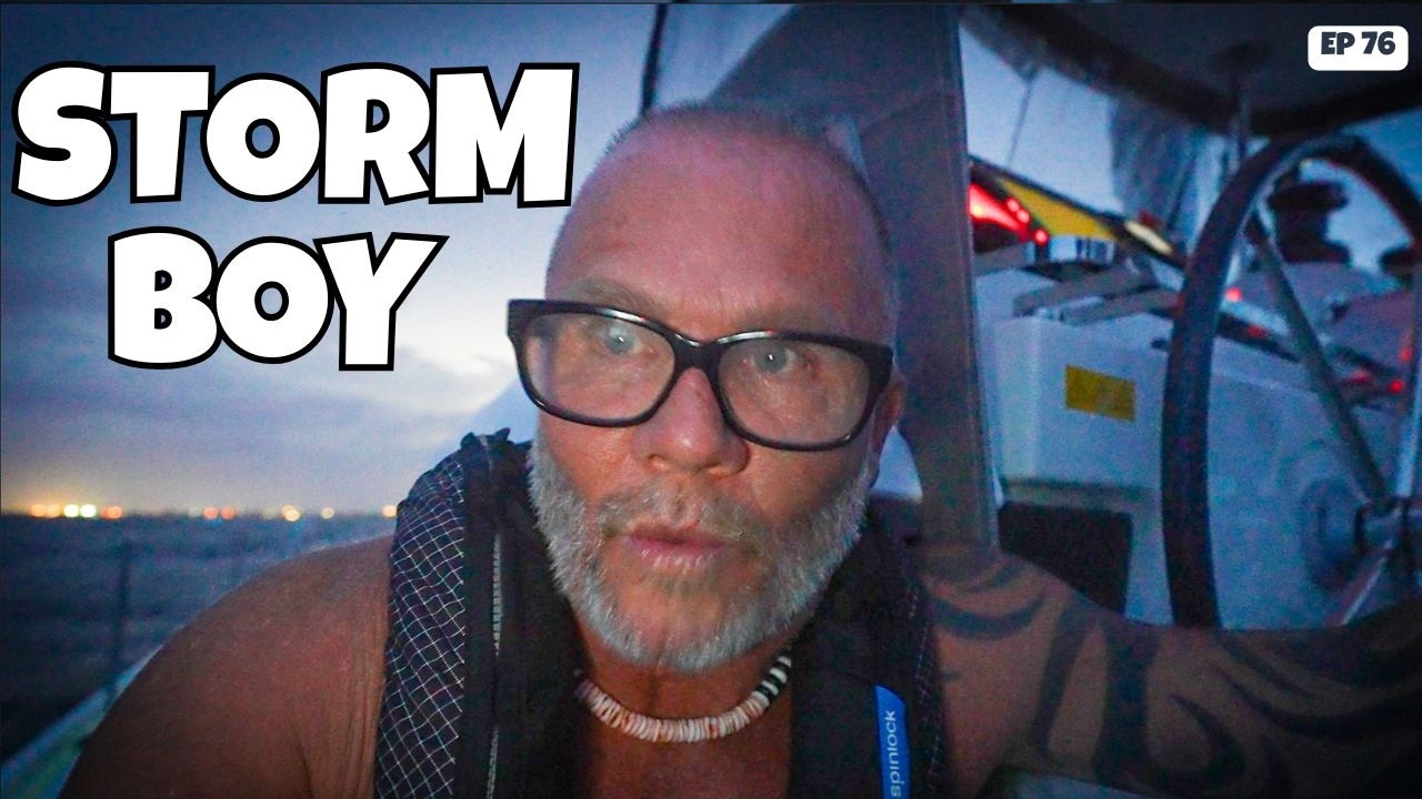 Sailing into bad weather - race to the marina or head out to sea ?