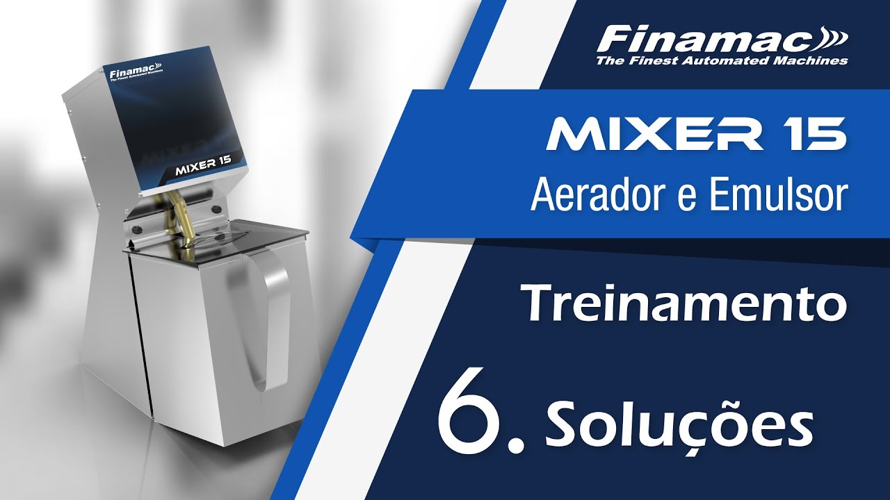 Treinamento Mixer 15 - 6. Soluções de Problemas