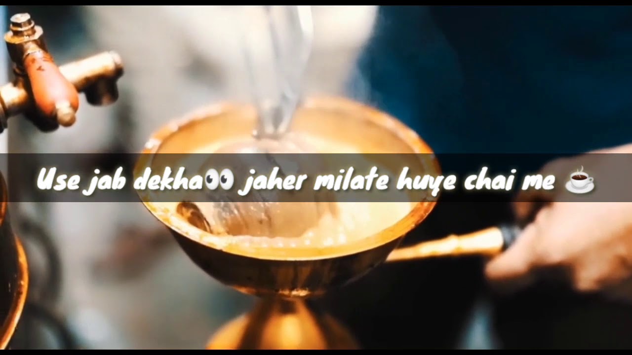 Chai shayari status ☕|| what's app status