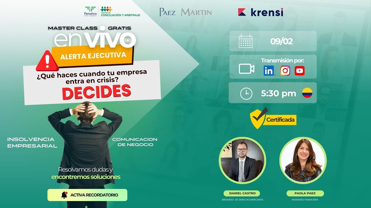 ALERTA EJECUTIVA: Qué hacer cuando tu empresa entra en crisis