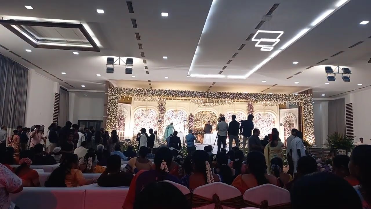 Ishwarya Reddys marriage reception function at Pavani gardens Nellore 