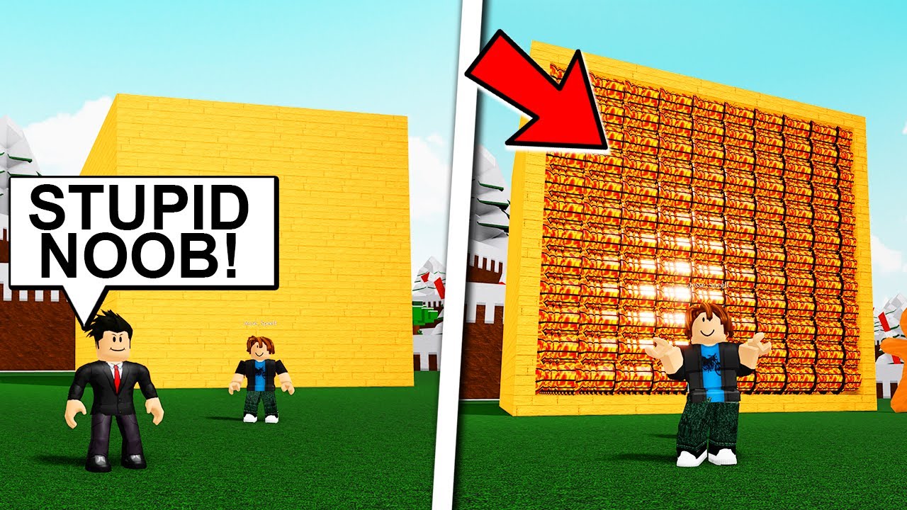 NOOB DISGUISE TROLLING! * Noob w/ 1000 Thrusters! * 🔥 Build a Boat