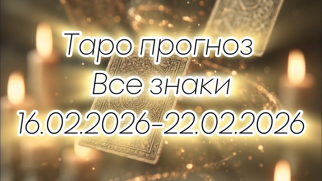 Неделя с 16.02.2026 по 22.02.2026 🤩все знаки🤩Что нужно знать? Что важно?
