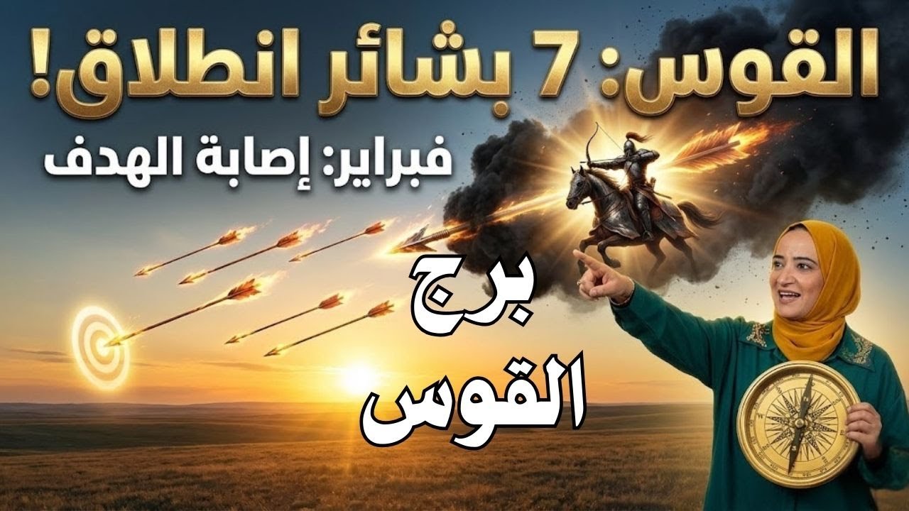 7 بشائر نارية لبرج القوس في فبراير 2026: هناء عبد الله تكشف 
