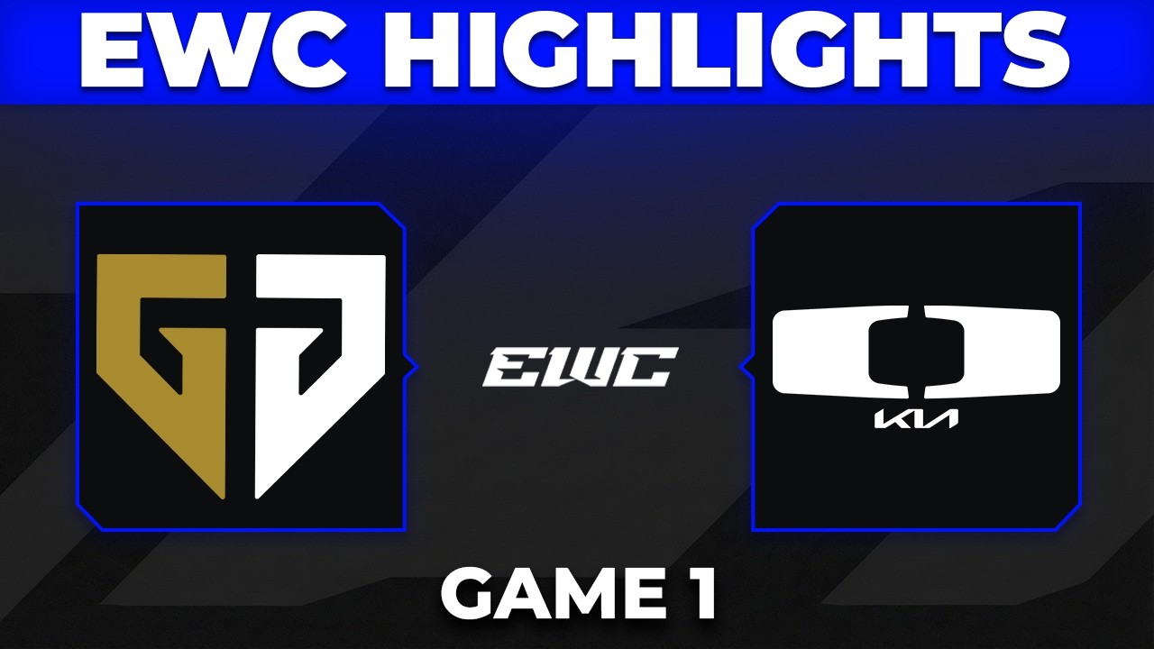GEN vs DK Game 1 Highlights | EWC 2026 Semifinals | Gen.G vs Dplus KIA