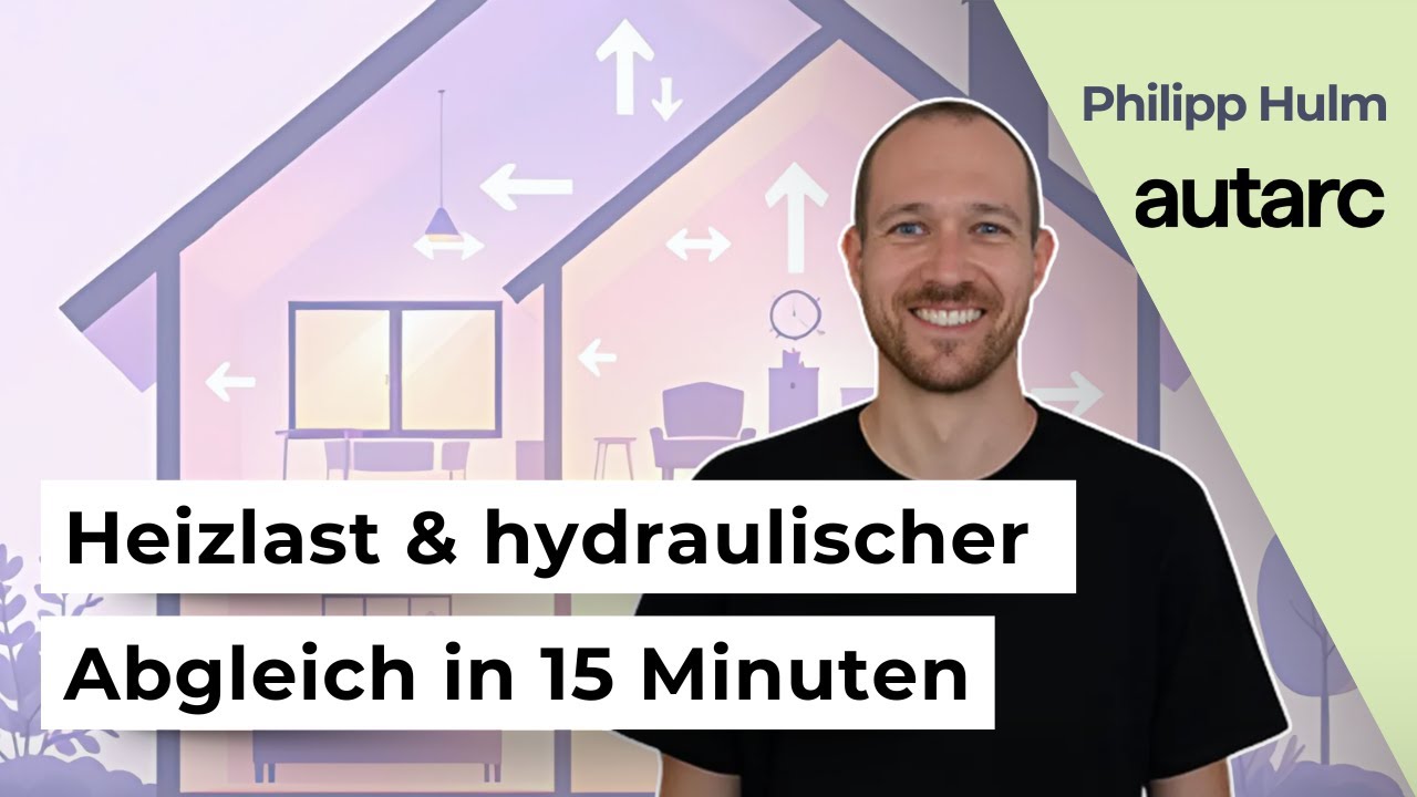 Hydraulischer Abgleich & Heizlast in 15 Minuten – Praxisnah erklärt mit Software-Demo