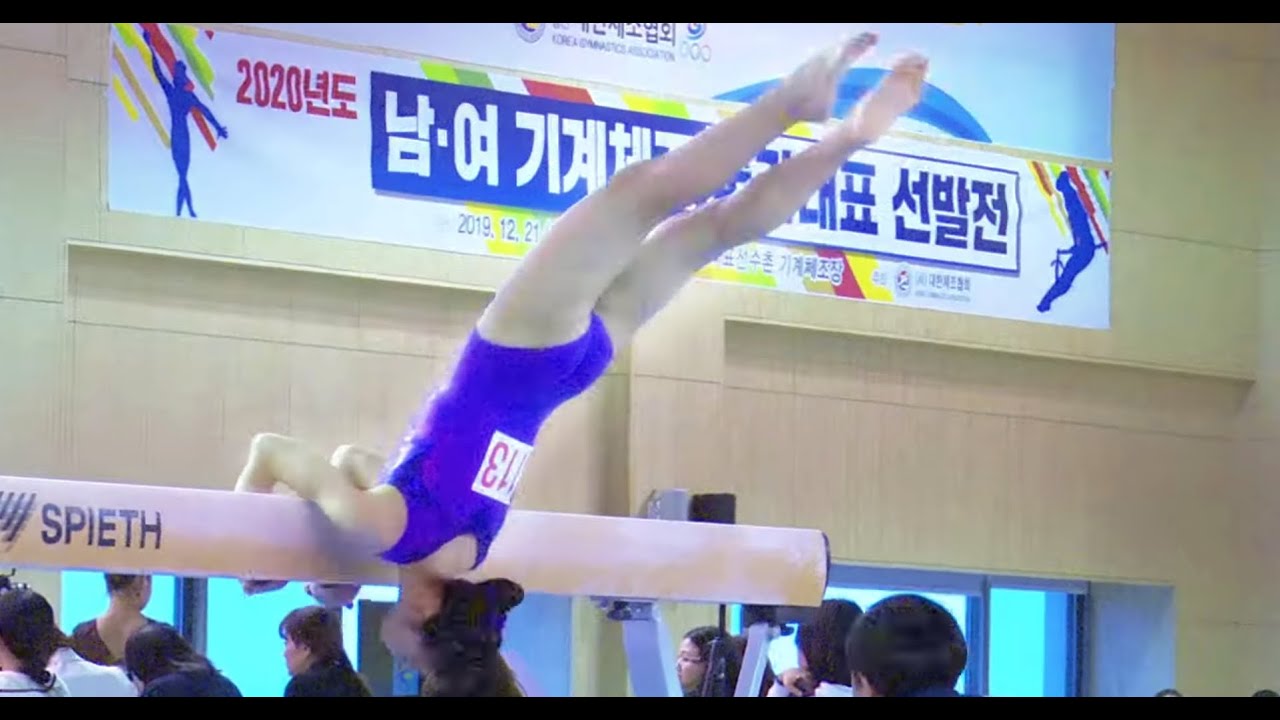 기계체조 잘 모르는 사람도 놀라는 기상천외한 기술 | 평균대 경기를 이렇게 시작한다고? | 2020 여자 기계체조 국가대표 선발 전 주니어 시니어 경기