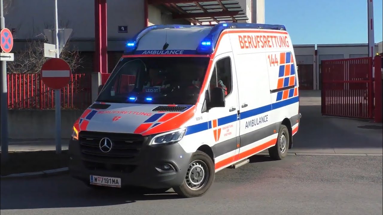4x RTW der Berufsrettung Wien, Rettungsstation Leopoldau
