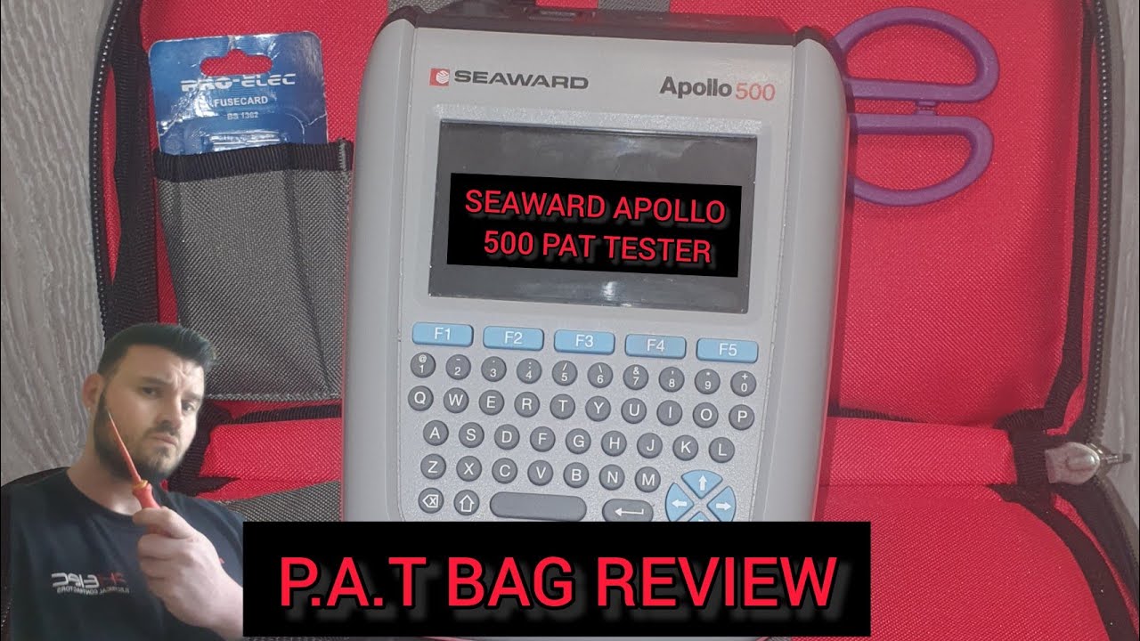 Seaward Apollo 500 PAT Tester and bag review
