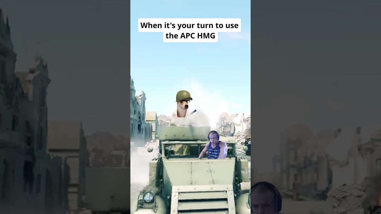 When you hop on the HMC in the APC | Enlisted