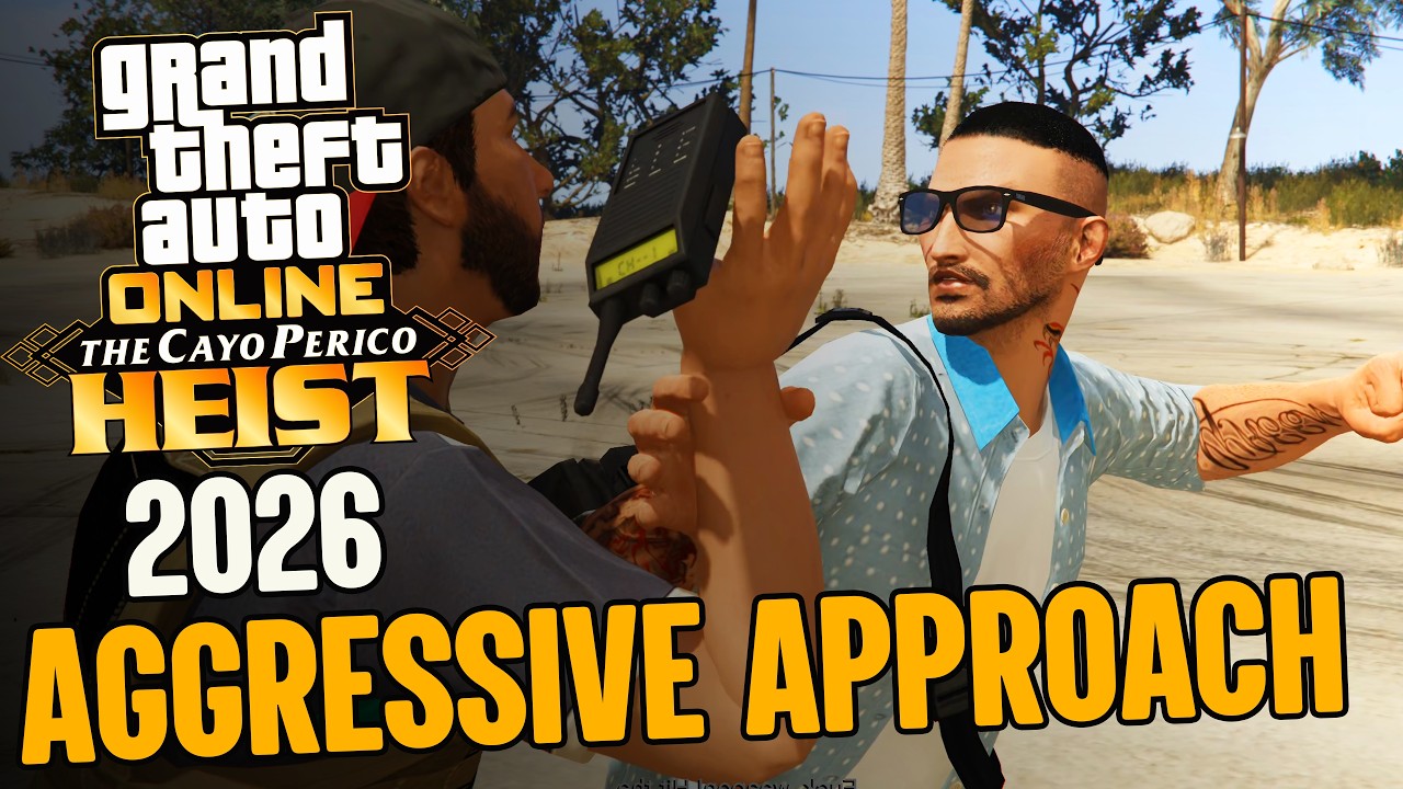 GTA Online Cayo Perico Heist - Aggressive Approach SOLO Elite Hard Mode Guide *2026*