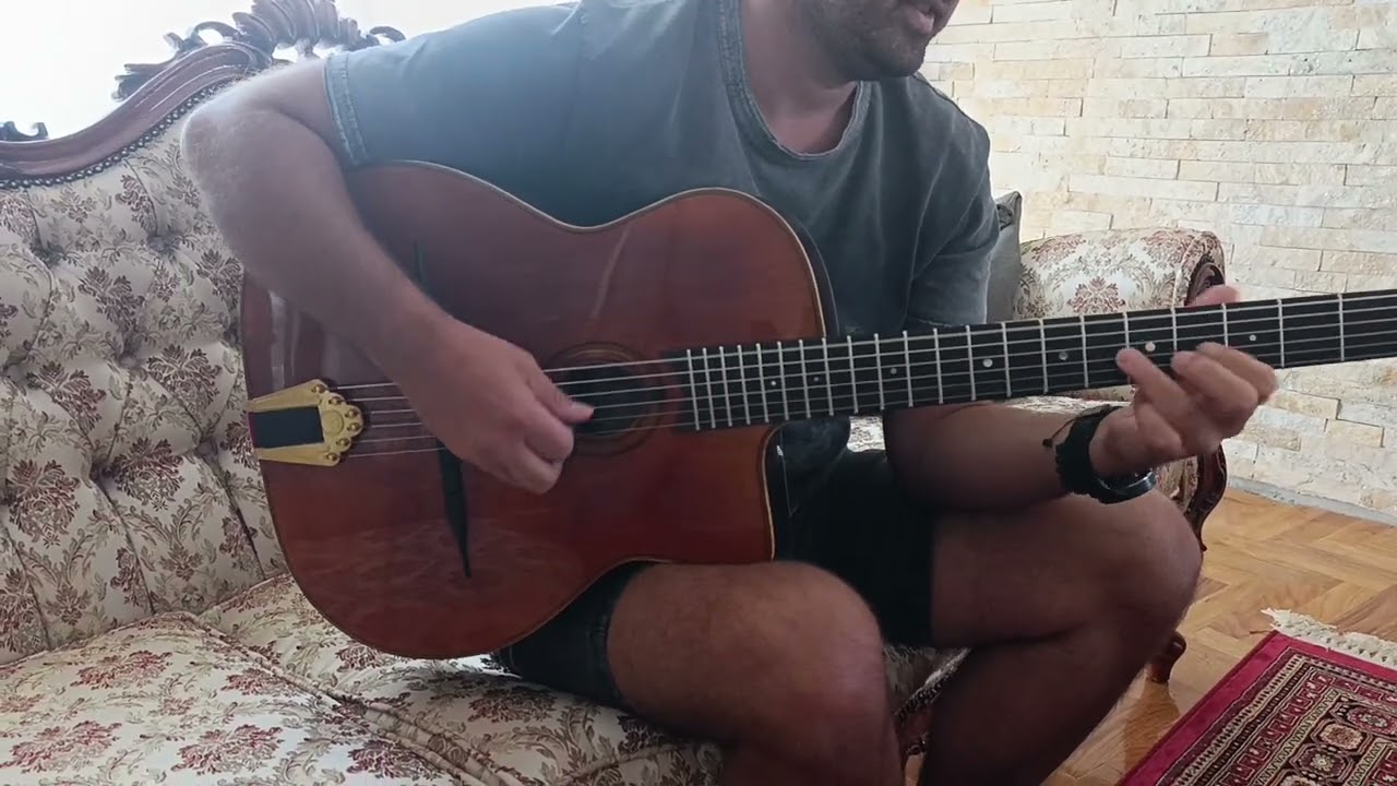 Dragan Neshic -Gypsy jazz guitar 2024-Selmer model