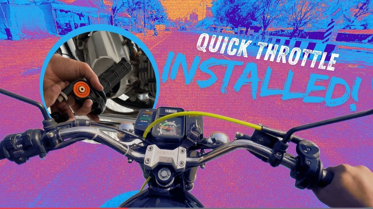 How to Install Quick Throttle on Yamaha RX100 | Easy DIY Guide for Better Performance!