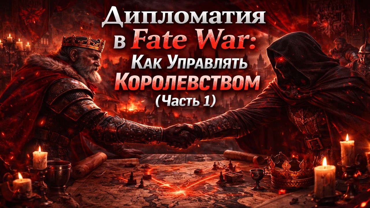 Как Через Дипломатию Контролировать Королевство | Fate War Part 1