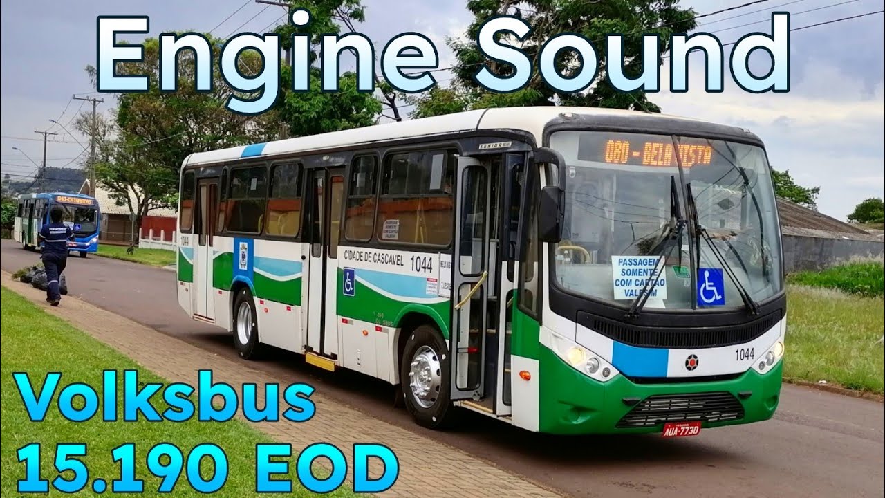 Som do 15.190 EOD - Pioneira Transportes 1044 | Engine Sound (Qualidade Mediana)