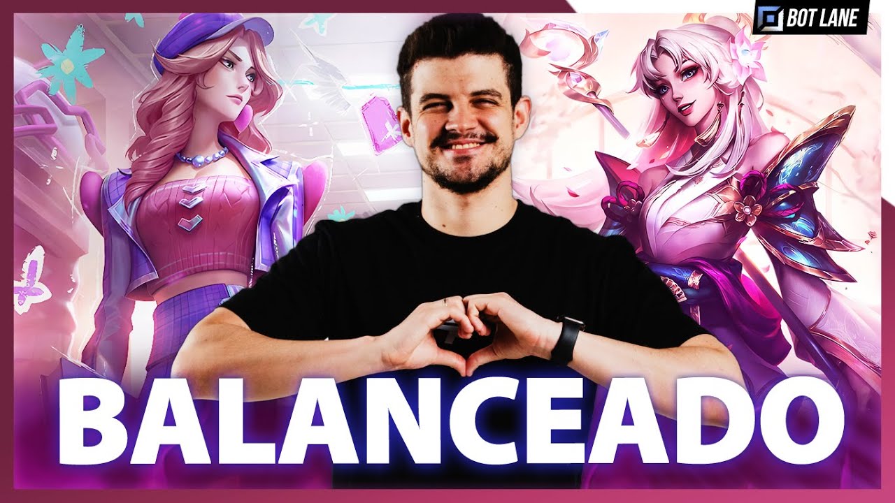 Um jogo de ADC e um de MAGUINHO no BOT! Balanceado como todas as coisas! 🧁✨