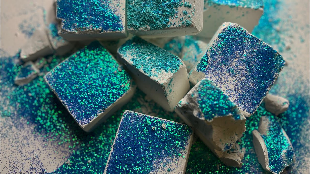 Mermaid Skin | Gymchalk Crush | Blue Chalk | Satisfying