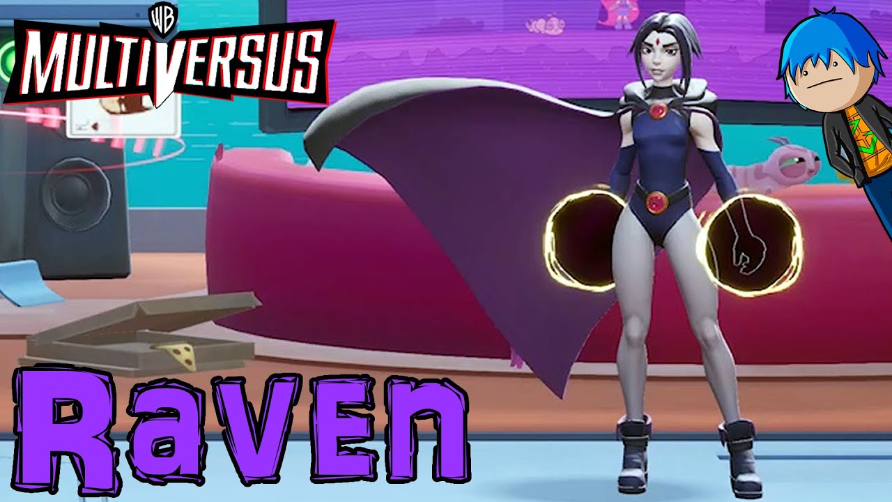 MultiVersus - Raven Gameplay and Tips "Goth GF Main"