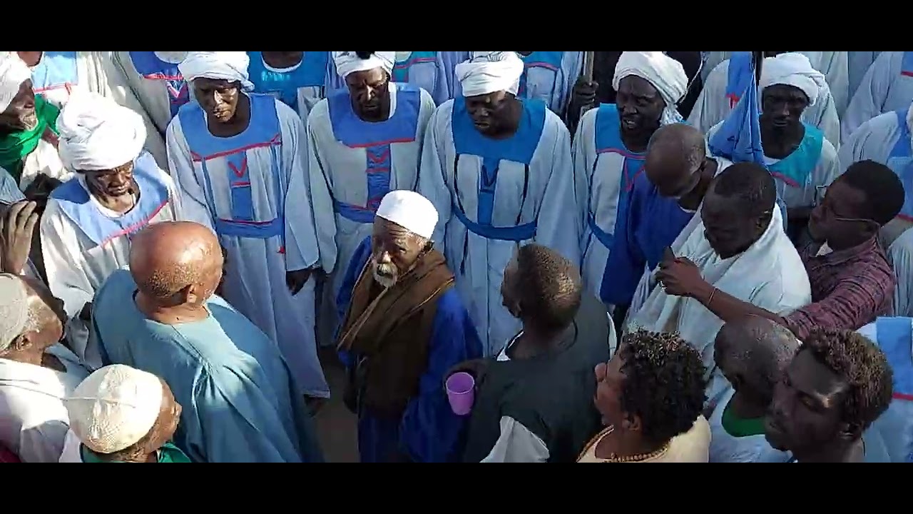 هيا الي الامام زيارة أهالي تقلي ألعباسية ل الخليفة الشيخ الريح ازرق طيبة