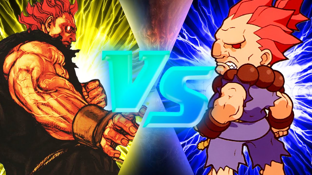 Akuma vs Pocket Akuma | MUGEN