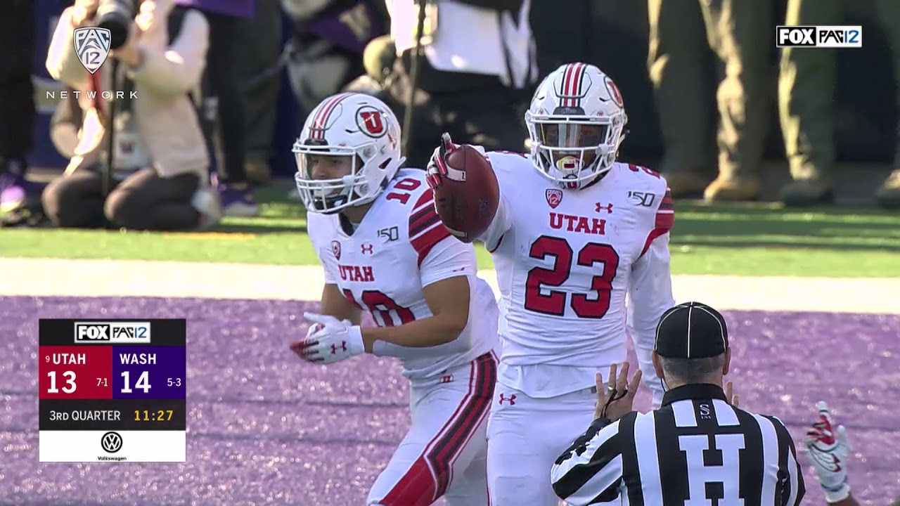 Zack Moss, No. 9 Utes come from behind to beat Washington on the road