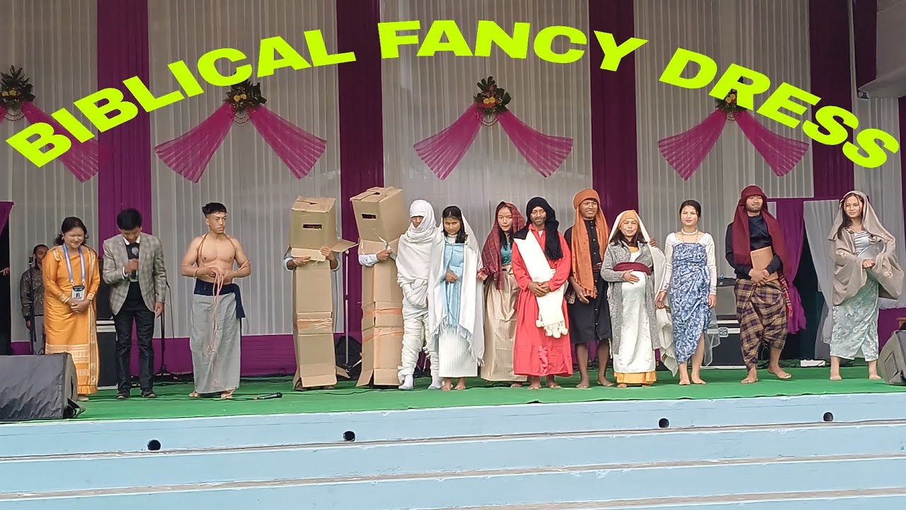 Ka Biblical Fancy Dress na Parish Mawnianglah ha ka sngi pynkutnoh ia ka SACYM Zone II: 