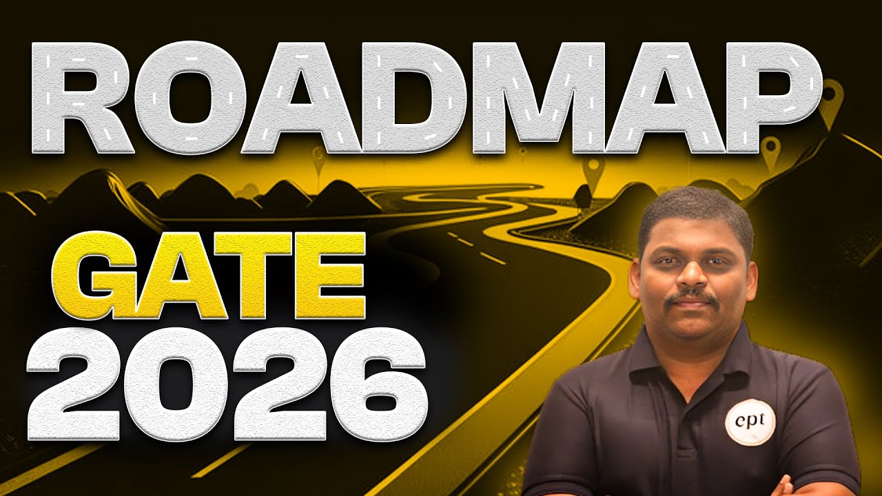 ROADMAP FOR GATE 2026 | FULL DETAILS | SYLLABUS | BOOKS | NOTES | TESTSERIES