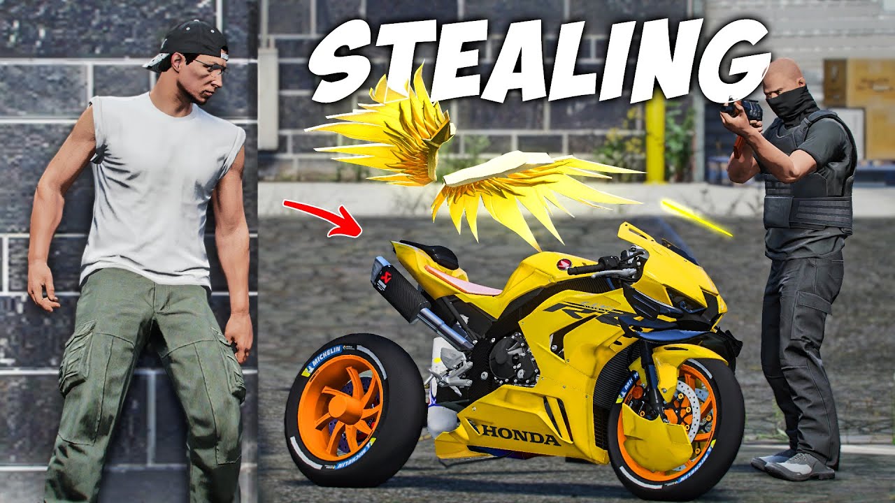 Stealing ANGEL Bike sa GTA 5