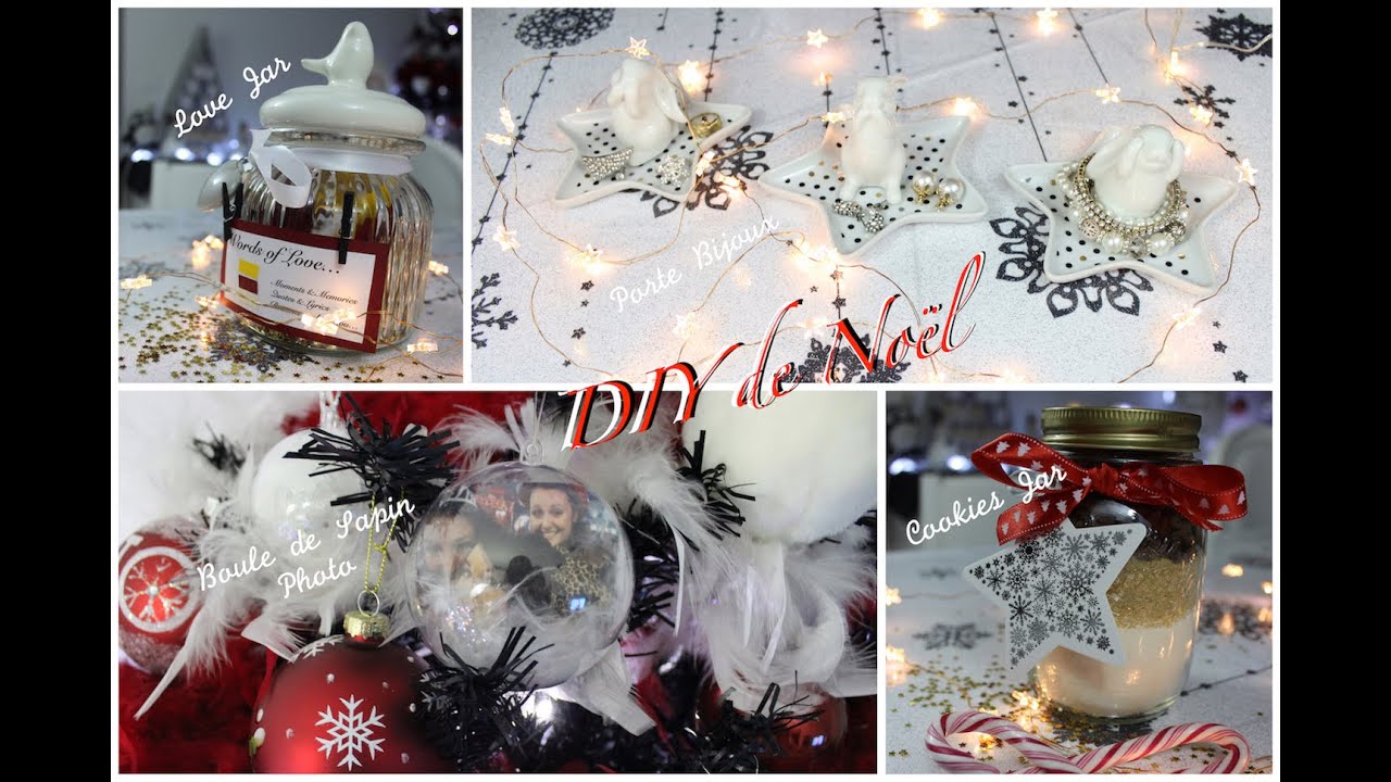 ❄Do It Yourself❄ 4 Cadeaux de Noël simple et facile à réaliser