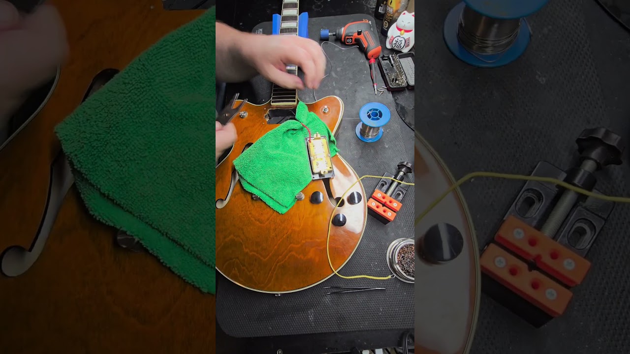 Gretsch Electronics Issue#guitartok #guitartech #guitarrepair #guitar #gretsch