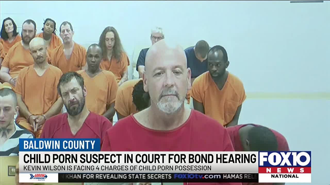 Silverhill man charged with four counts of possession of child pornography