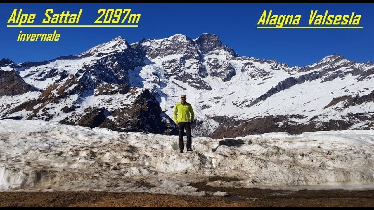 Alpe Sattal 2097m invernale Alagna Valsesia (VC) 27 Febbraio 2019
