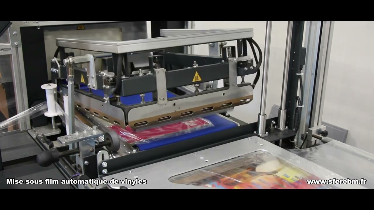 SFERE BM - Soudeuse Automatique - Ligne de Production de vinyles - Haute Cadence