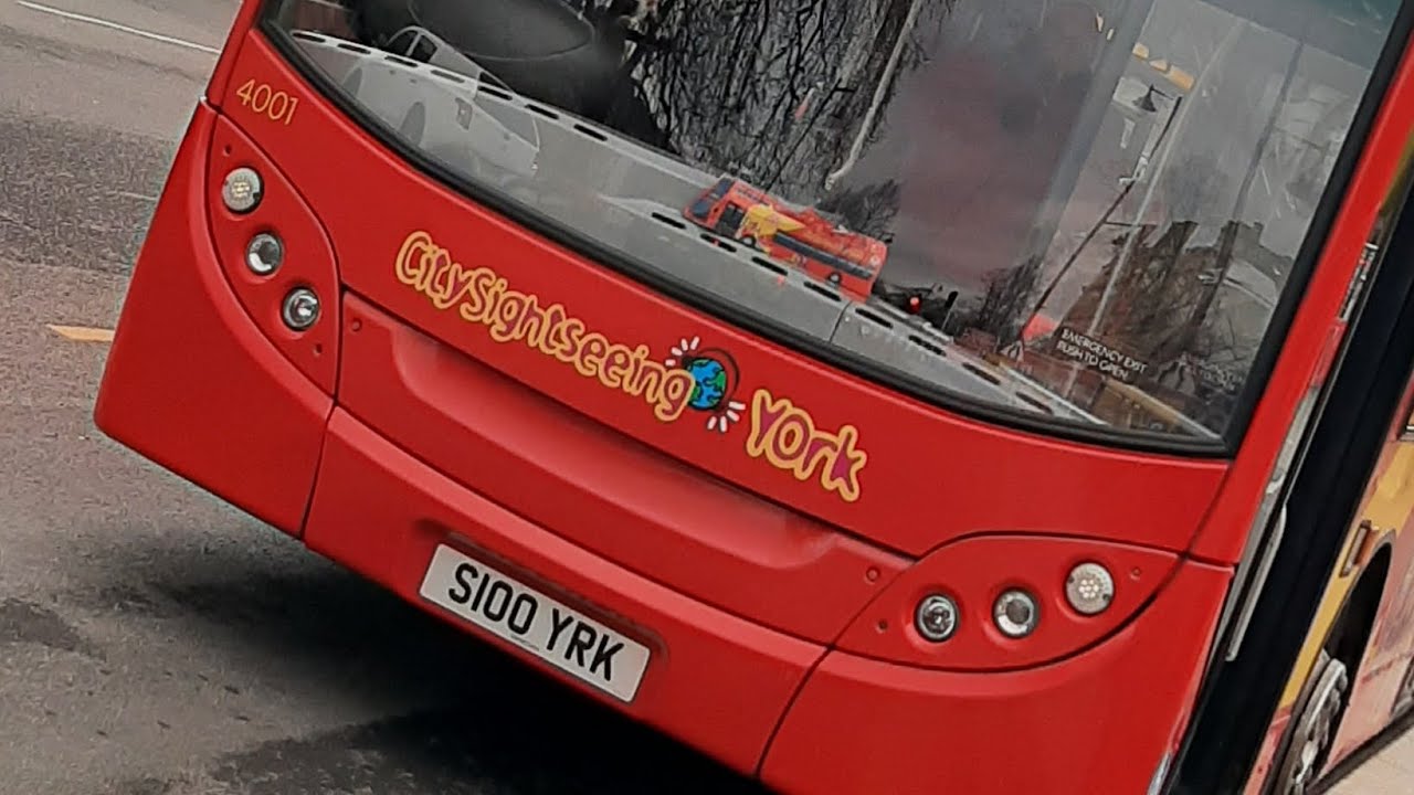 City Sightseeing York Trident II ADL Enviro 400 on the York City Sightseeing tour (4001) (S100 YRK)