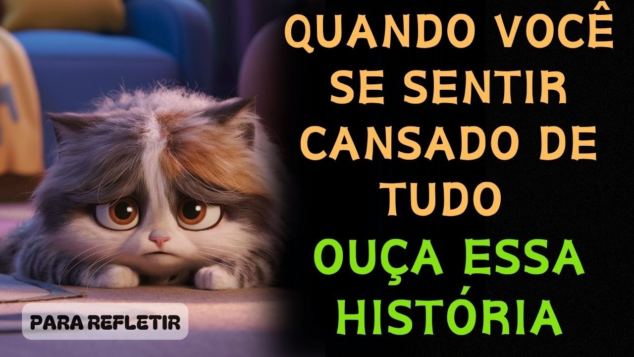A Gata Que Recuperou o Humor - Uma História Para Te Motivar