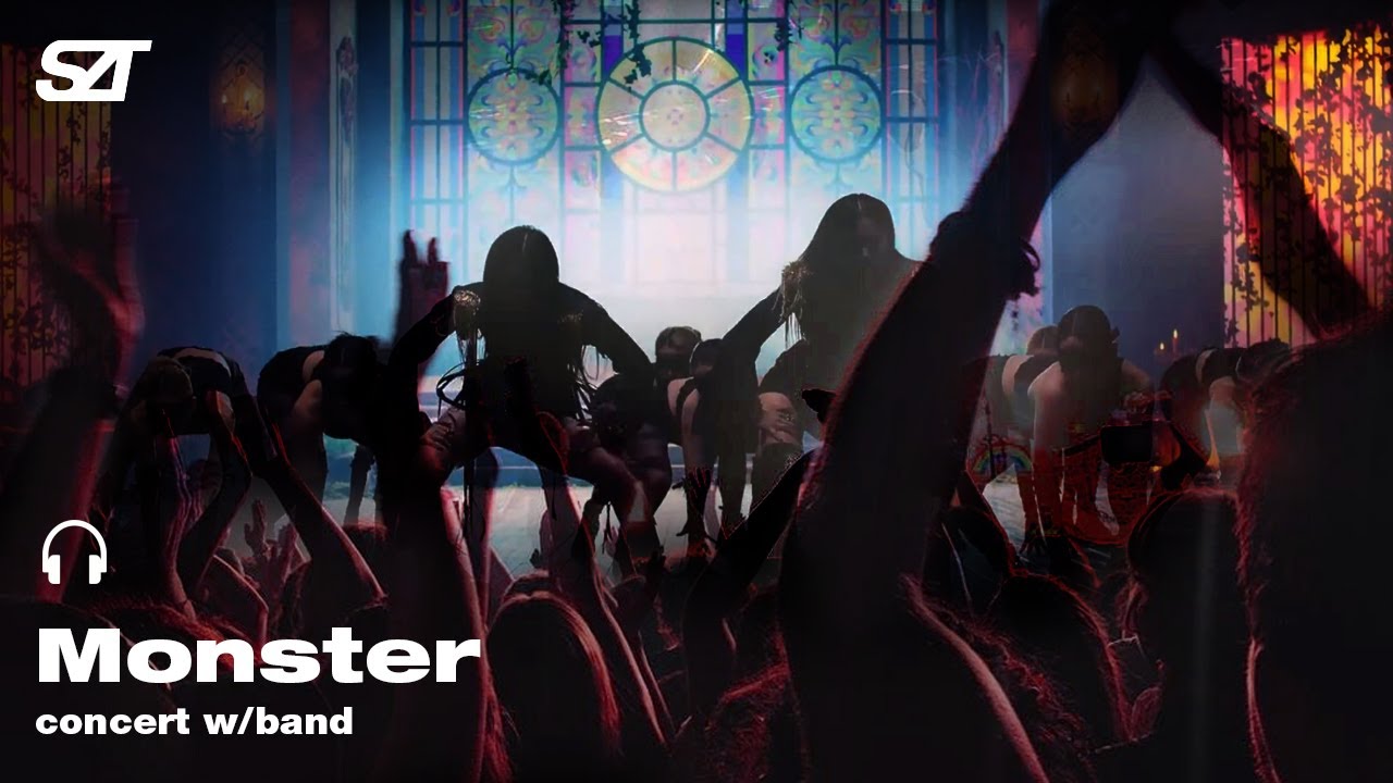 Monster Red Velvet but you're in concert w/band (Use Headphones!!)