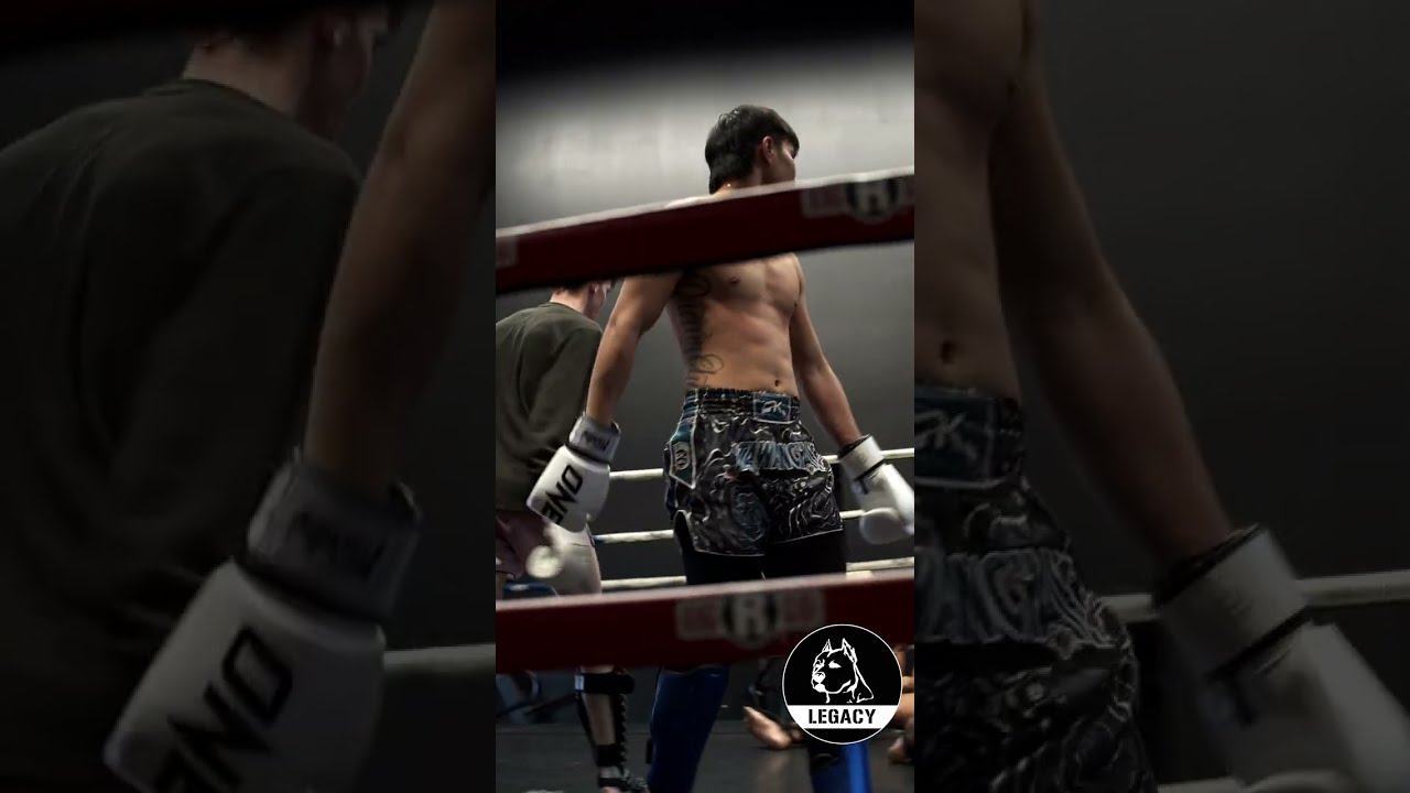 Tawanchai ONE Champion Sparring at Legacy Fight Club, Muay Thai, BJJ, and MMA gym, Barrie