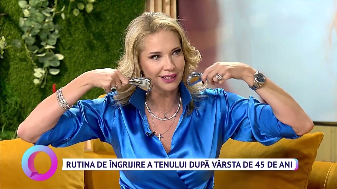 Rutina de îngrijire a tenului după vârsta de 45 de ani