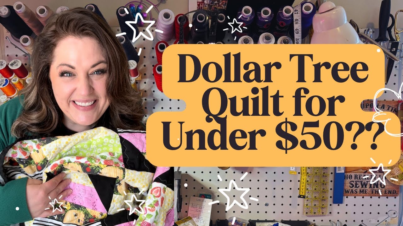 Dollar Tree Sewing Challenge??  YES PLEASE!