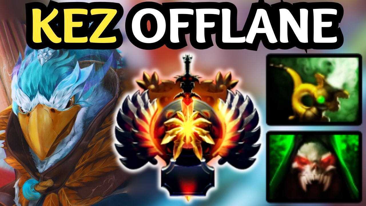 🔥 UNSTOPPABLE KEZ Offlane &mdash; Run Them Down Gameplay | Dota 2 🔥