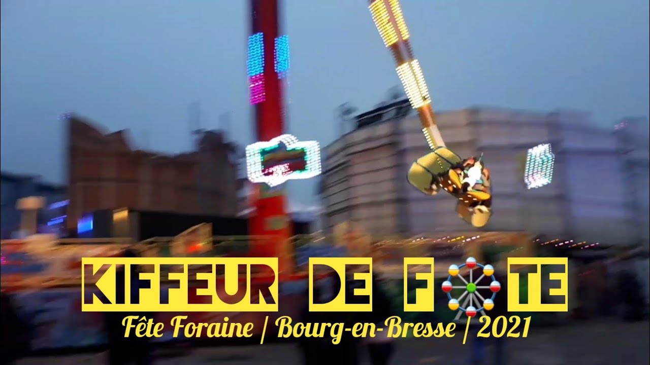 La fête foraine de Bourg-en-Bresse 2021