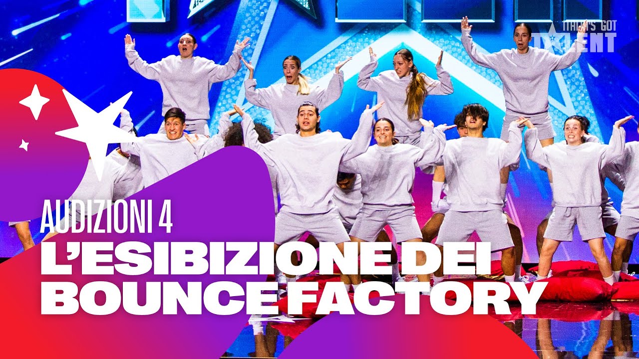La crew Bounce Factory realizza il sogno ✨ di esibirsi a Italia’s Got Talent ✨