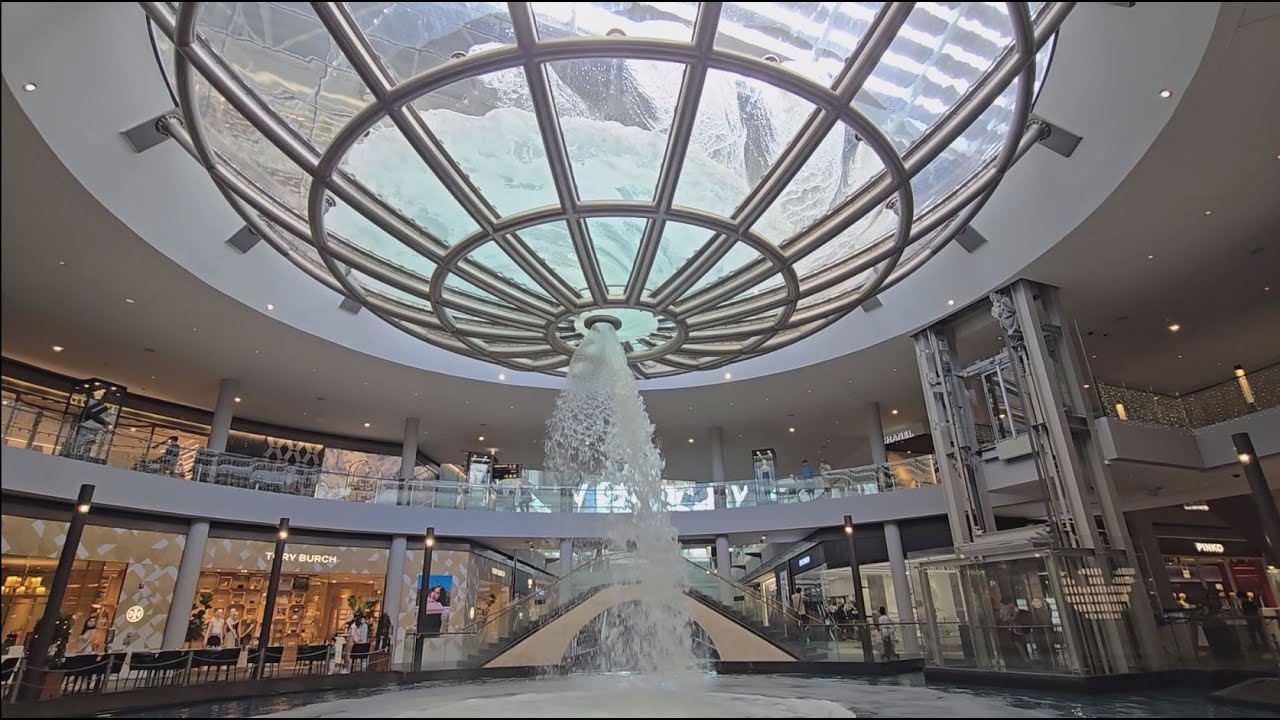 싱가포르 마리나베이 샌즈 레인 오큘러스 (Singapore Marina Bay Sands Rain Oculus)