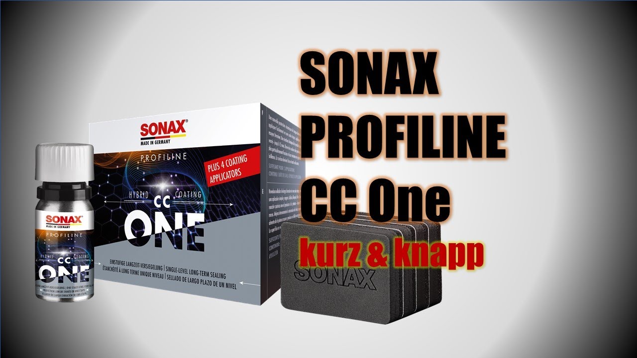 SONAX PROFILINE CC One Hybrid-Keramikversiegelung kurz und knapp erklärt #SONAXschweiz🇨🇭