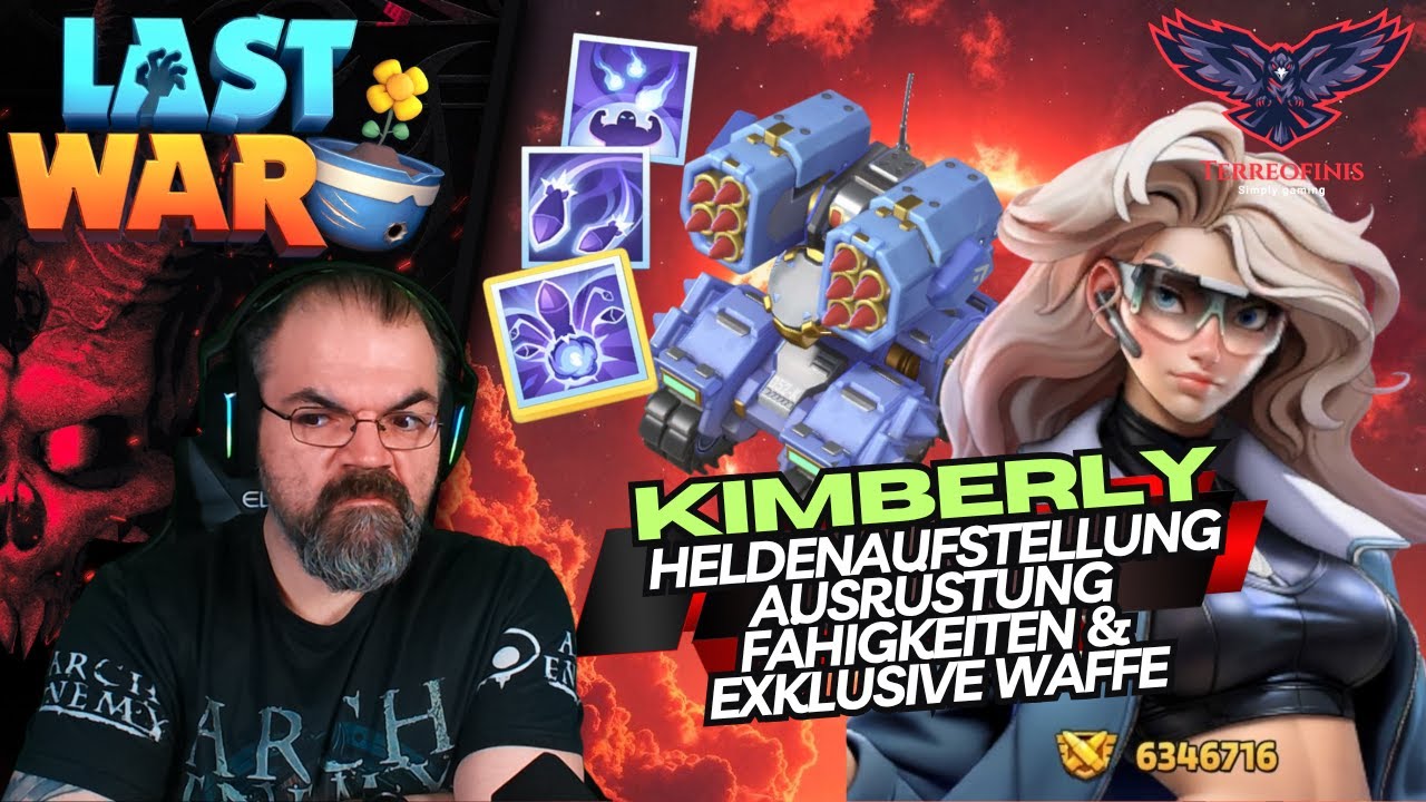🔥 KIMBERLY MEISTERN: Skills, Ausrüstung & EXKLUSIVE Waffe erklärt! | LAST WAR: SURVIVAL