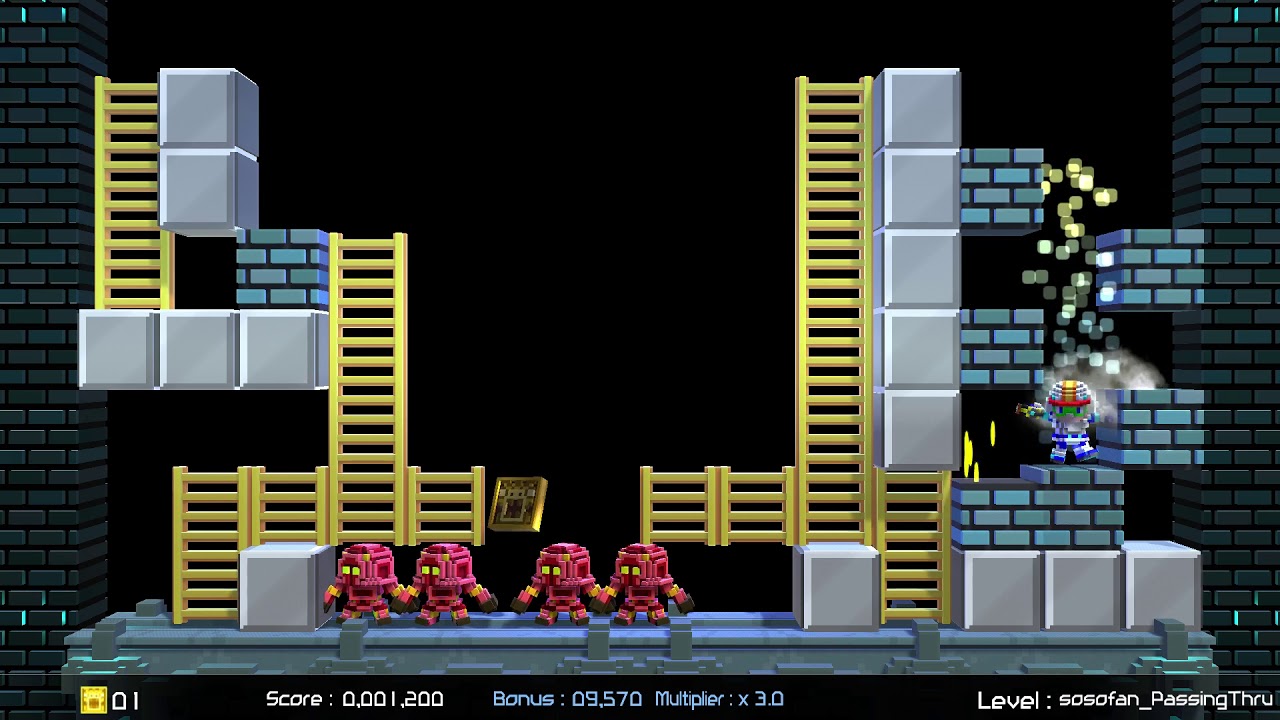 Lode Runner Legacy: sosofan_PassingThru (Bug)